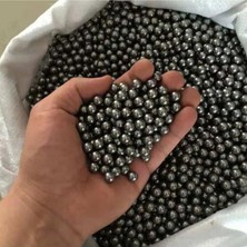 Dünya Magnet 500 Adet 8mm Çelik Bilye Sapan Mermisi Çok Amaçlı Tane Demir Misket Rulman Bilya