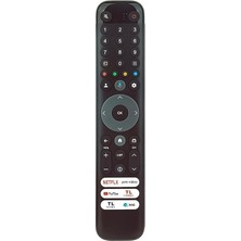 Tcl 58V6B Ile Uyumlu 4K Smart Tv Mikrofonlu Kumanda