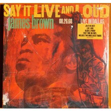 James Brown - Say It Live and Loud: Live in Dallas 08.26.68 Plak 2 LP