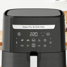 Tefal 6.5 Litre Yağsız Fritöz Airfryer, Hava ile Kızartma & Izgara, 8 Otomatik Program Siyah + Onerous Mutfak Tartısı