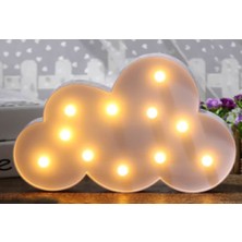 Just Cheap Store Bulut Şeklinde LED Gece Lambası