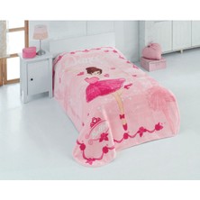 Tek Kişilik Gift Pembe Çocuk Battaniyesi 2 kg