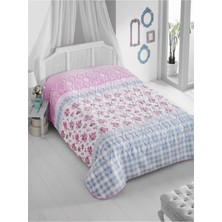 Sarar Desenli Tek Kişilik Battaniye 200 x 240 cm Polyester Doku İle Şık Ve Kullanışlı