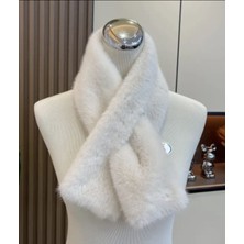 UGS Ticaret Kışlık Peluş Şapka , Bere , Kalpak ve Atkı , Şal Takım (2 Parça)