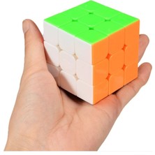 3x3 Profesyonel Kutulu Neon Speed Cube Zeka Sabır Küpü