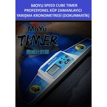 Moyu Zeka Küpü Zamanlayıcı - Speed Cube Timer - Sabır Küpü Kronometresi