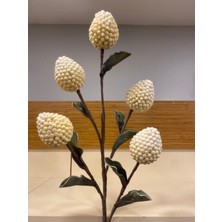Plus Home Yapay Çiçek Late  x   Krem Top Mısır Model 90 cm