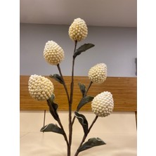 Plus Home Yapay Çiçek Late  x   Krem Top Mısır Model 90 cm