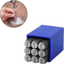 Venoa VRN050 Rakam Işaretleme Çakma Takımı 9 Parça 5 mm