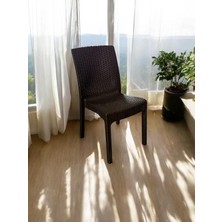 Nar Sokağı Kolsuz Rattan Sandalye