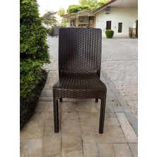 Nar Sokağı Kolsuz Rattan Sandalye