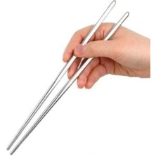 Home Dekor Hediye Yemek Çubukları Çin Çubuğu Çubukları Metal Chopstick 5 Çift Paslanmaz Çelik Çin Çubuğu Yemek Çubukları Çin Çubuğu Çubukları 5 Çift