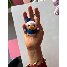 Marifetli Tığım Amigurumi Disney Ördek / Çanta Süsü / Elişi Hediyelik