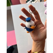 Marifetli Tığım Amigurumi Disney Ördek / Çanta Süsü / Elişi Hediyelik