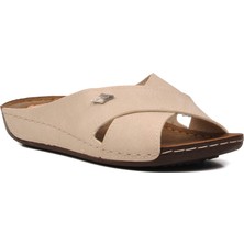 Aryan Ayakmod Bej Kadın Terlik