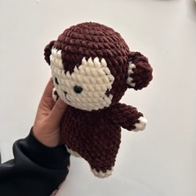 Amigurumi Örgü Maymun Oyuncak / Elişi Oyuncak / Peluş Oyuncak