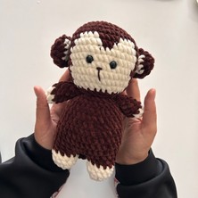 Amigurumi Örgü Maymun Oyuncak / Elişi Oyuncak / Peluş Oyuncak