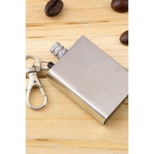 After Times Metal Kibrit Anahtarlık Şeklinde Kamp Ateşi Taşınabilir Yeni Tip