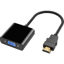 HDMI To VGA Kablo Çevirici, Dönüştürücü, Görüntü Aktarıcı HDVGA015, Kapsama Uygun Çevirici