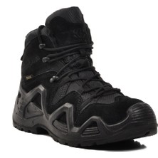 Scootland Ayakmod Siyah Deri Erkek Outdoor Bot