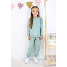 Harika Kids Kız Çocuk Iki Iplik Basic Eşofman Takımı