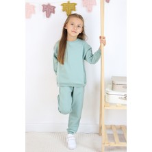 Harika Kids Kız Çocuk Iki Iplik Basic Eşofman Takımı