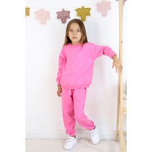 Harika Kids Kız Çocuk Iki Iplik Basic Eşofman Takımı