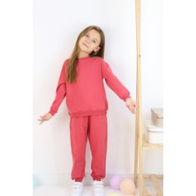 Harika Kids Kız Çocuk Iki Iplik Basic Eşofman Takımı