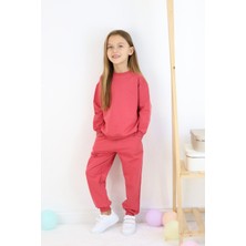 Harika Kids Kız Çocuk Iki Iplik Basic Eşofman Takımı