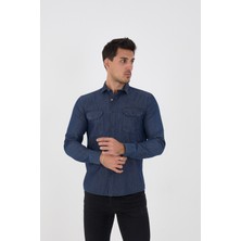 Jack Carısma. Denim Kot, Çift Kapaklı Cep