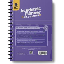 Hakkı Hoca'dan Academic Planner Just English | Yds - Yökdil - Yksdil Motivasyon Ajandası