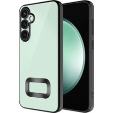 Israh Samsung Galaxy A16 İçin Uyumlu Kılıf Kamera Korumalı Logo Gösteren Omega Kapak