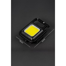After Times Anahtarlık Mini LED El Feneri: Mıknatıslı, Su Geçirmez, Flash Fonksiyonu, Şişe Açacaklı, Taşınabilir