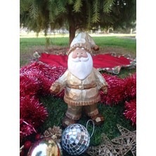 Noel Baba Biblo, Noel Baba Heykel, Yılbaşı, Merry Christmas, Polyester Heykel