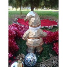 Noel Baba Biblo, Noel Baba Heykel, Yılbaşı, Merry Christmas, Polyester Heykel