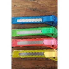 Maket Bıçak Büyük Boy Falçata Seti Kesici Bıçaklar Elektirik Tesisat 12 Adet