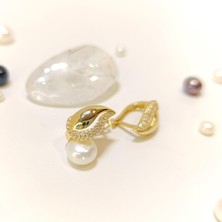 Altın Ofisi Damla Küpe 14 Ayar Altın