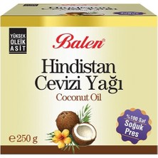 Balen Hindistan Cevizi Yağı 250 G | Cilt Besleyici ve Saç Bakımına Yardımcı Doğal Yağ 11