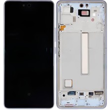 Tkgz - Samsung Galaxy A53 -5G Uyumlu Lcd Ekran Dokunmatik  ÇITALI  MAVİ