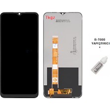 Tkgz - Oppo A5 2020 Uyumlu LCD Ekran Dokunmatik + B-7000
