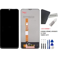 Tkgz - Vivo Y33S Uyumlu Lcd Ekran Dokunmatik  + B-7000 + TAMİR SETİ