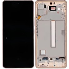 Tkgz - Samsung Galaxy A53 -5G Uyumlu Lcd Ekran Dokunmatik  ÇITALI  GOLD