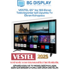 BG Display Vestel 65'' Inç 165 Ekran Televizyonlar Için Uyumlu Tv Ekran Koruyucu