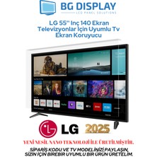 BG Display Lg 55'' Inç 140 Ekran Televizyonlar Için Uyumlu Tv Ekran Koruyucu