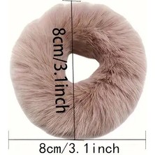 Karşıhan 5 Çift Pastel Soft Renklerde Peluş Elastık Sac Tokası.açıklamayı Okumadan Sipariş Vermeyın Lütfen