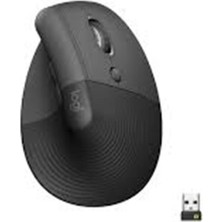 Logitech 910-006473 Lift Kablosuz Ergonomik Dikey Siyah Mouse