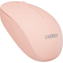 Everest Smw-88 USB Pembe 2.4ghz Kablosuz Mouse