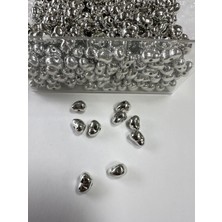 Livza Bijuteri Kaplama Plastik Inci Boncuk (Yamuk Inci) 20 Gram