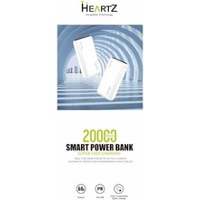 H005 20000 Mh Pd 27W ve USB 66W Fast Hızlı Şarj Dünya Standartlarına Uygun Polymer Batarya Birebir Amper LCD Göstergeli Powerbank