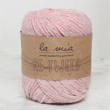 La Mia Re-Tweed Açık Pembe Melanj El Örgü Ipi - L101 - 34414